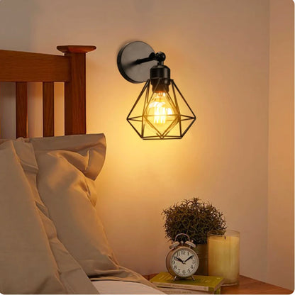 Nordic Wall Sconce Light Fixture for Bedroom Bedside Living Room Lighting Luminaire Lamp Indoor Decor Retro E27