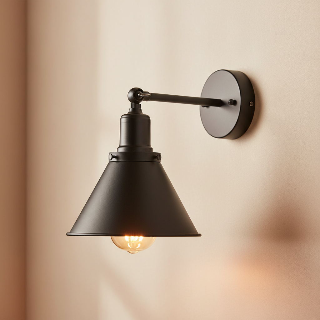 Cone Shade Wall Sconce