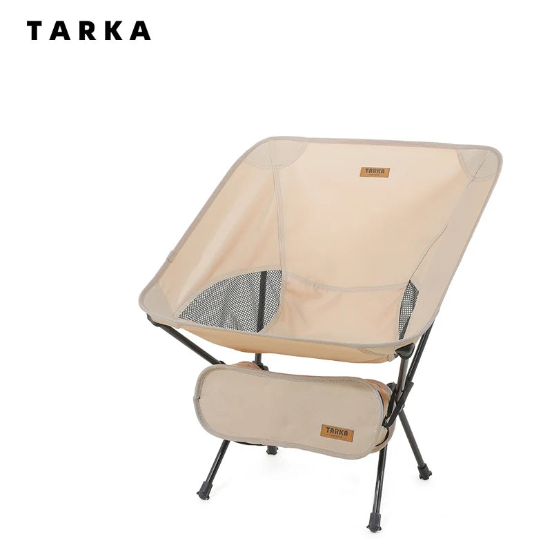 Foldable Camping Chairs Set Lightweight Folding Chair Ultralight Backpacking Moon Chairs for Garden Picnic Beach Fishing