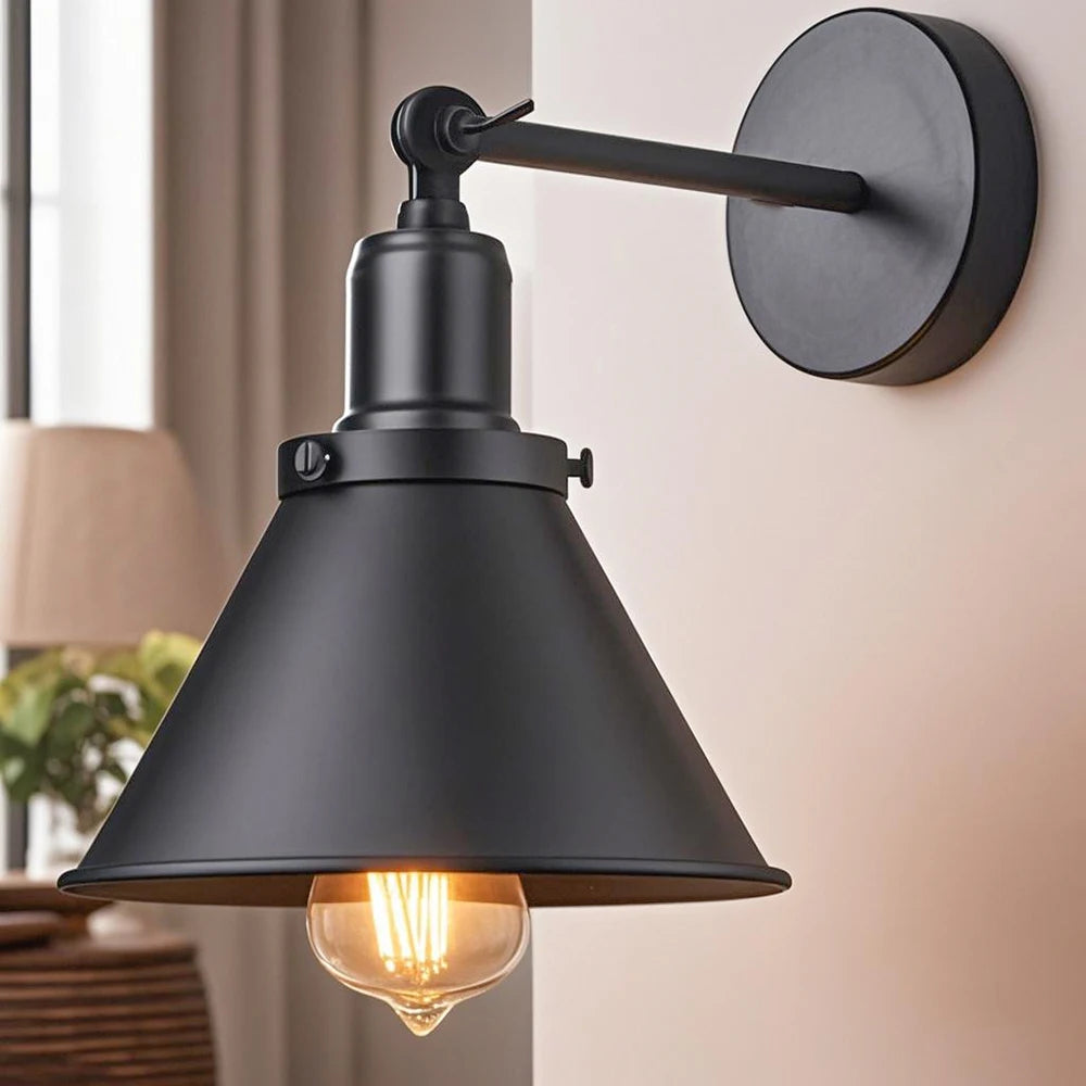 Nordic Wall Sconce Light Fixture for Bedroom Bedside Living Room Lighting Luminaire Lamp Indoor Decor Retro E27
